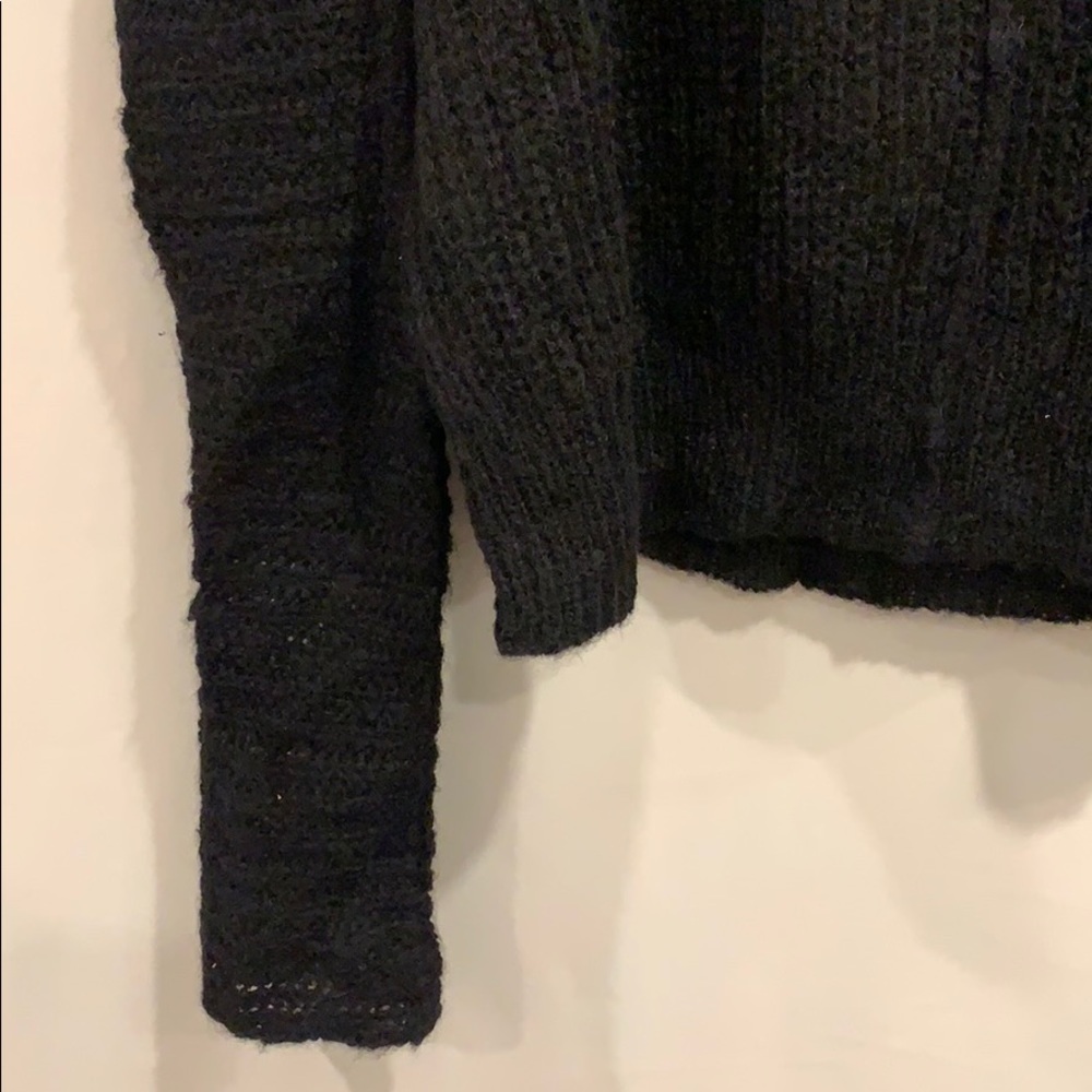 NWT Free People Moonbeam V-Neck Alpaca Sweater - Picture 6 of 7